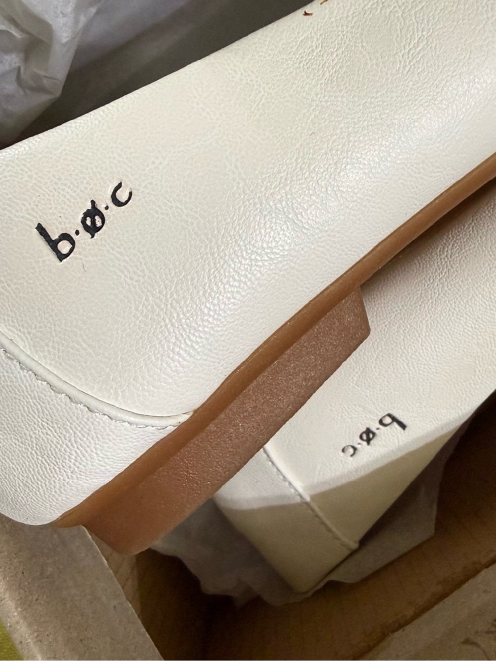 b.o.c. Cream Floral Applique Ballet Flats - Picture 7 of 16